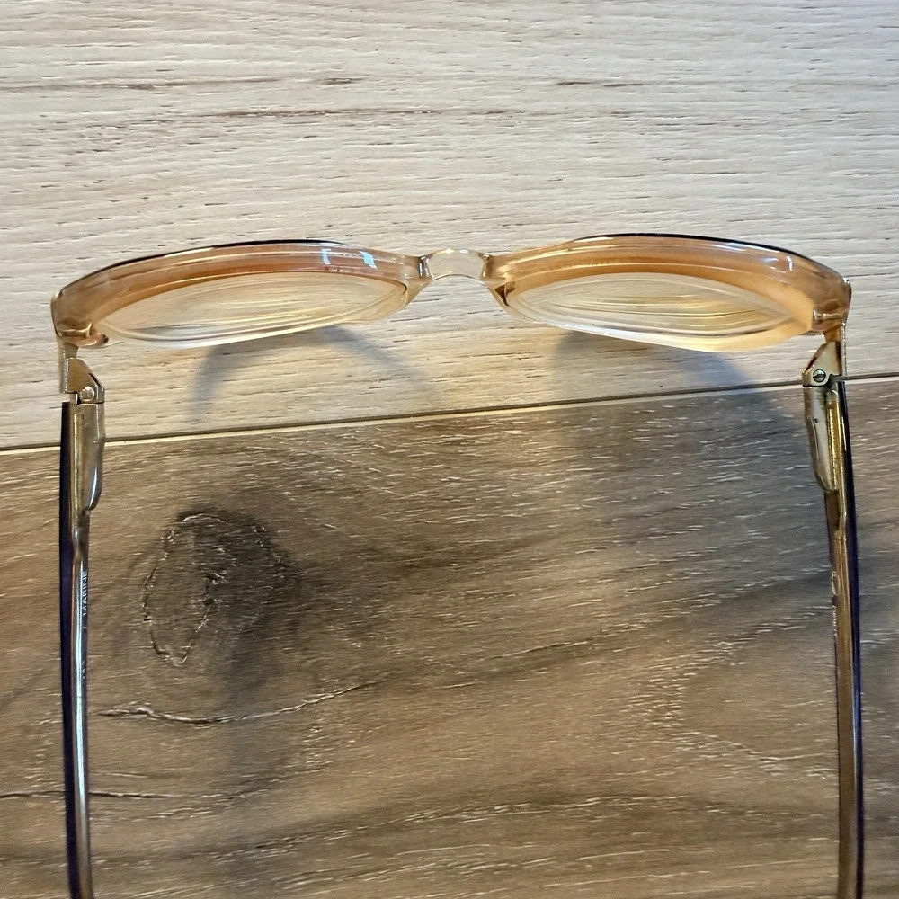Vintage‎ Ladies Joan Rivers Debut Marine Glasses Retro Style Gold Tone Frame